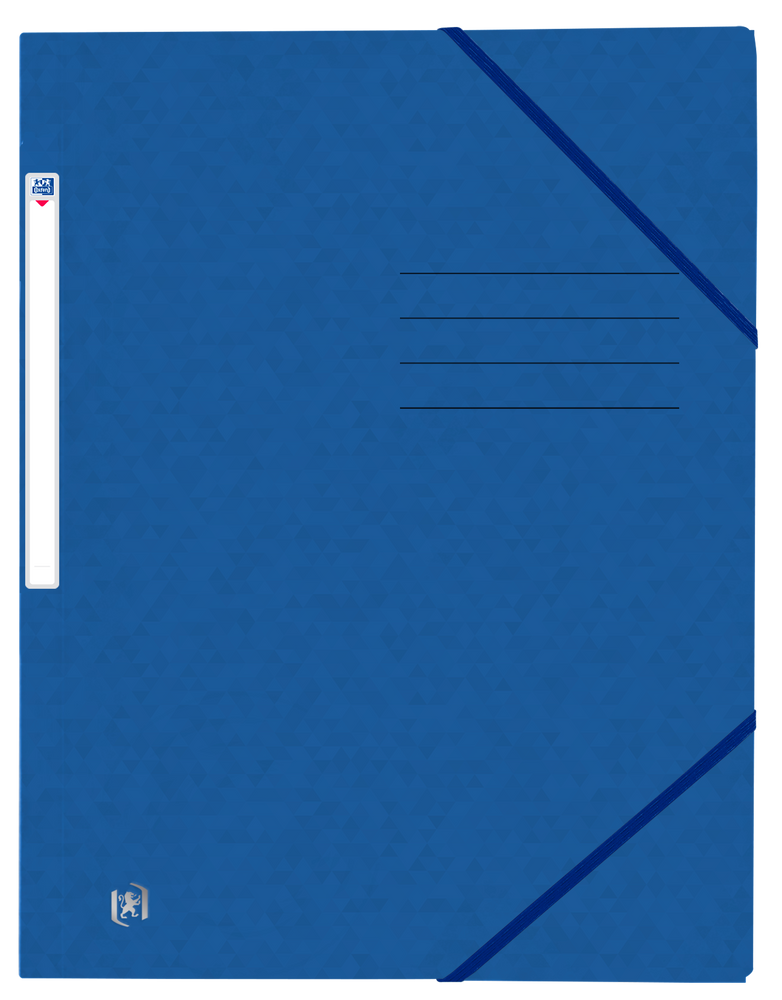 Oxford Top File + # elastomap A4 blauw